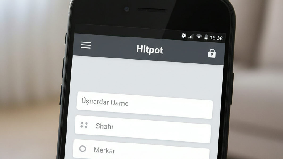Hitpot mobil giriş adresi üzerinden güvenli kullanıcı girişi.