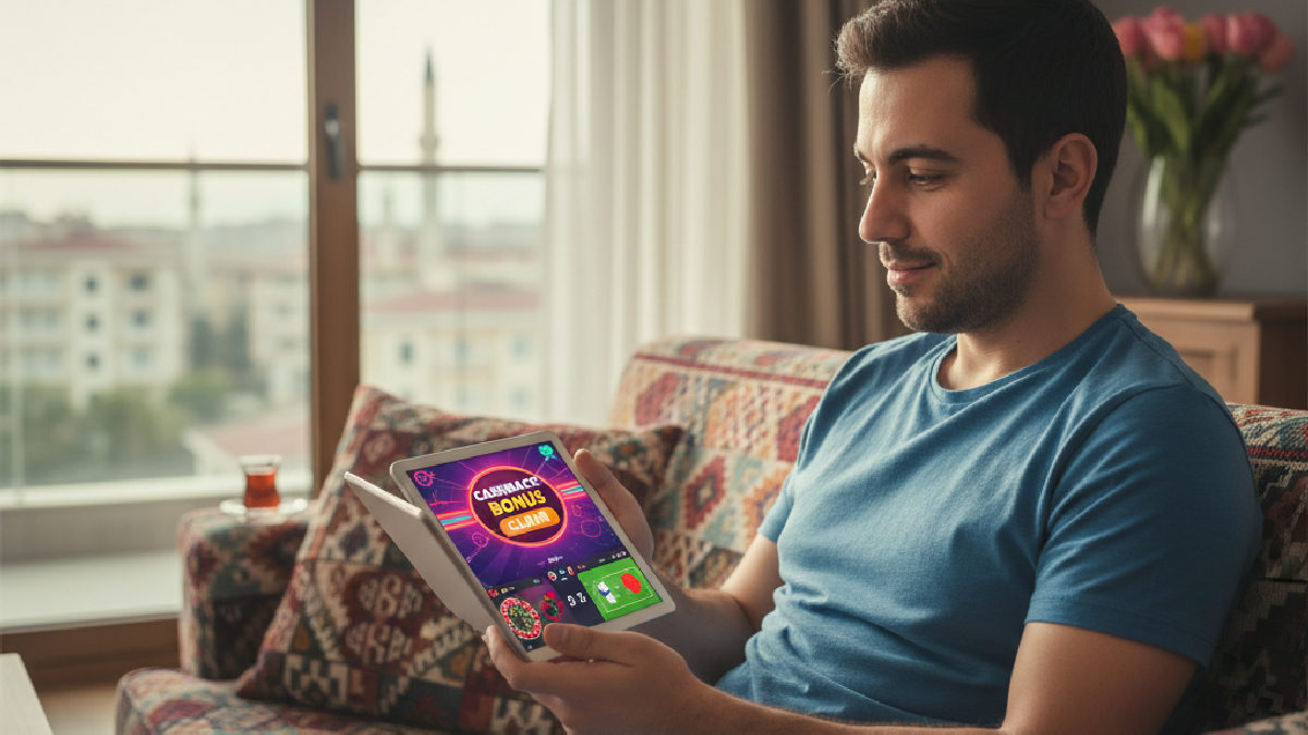 Hitpot cashback bonusu ile oyuncuların kayıp iadelerini değerlendirdiği bir an.